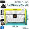 KESSER® Fussballtor 2er Set | Tolles Fußball Geschenk für Produktbild-Vorschau 6