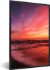 MuchoWow® Gerahmtes Poster Strand - Meer - Natur - Abend Produktbild-Vorschau 1