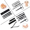 Set mit 18 Kosmetik-Accessoires für Maniküre, Pediküre und Produktbild-Vorschau 12