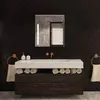 Spiegelschrank mit LED Beleuchtung - Emily 66.5x72 cm - LED Produktbild-Vorschau 2