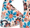 Hippie 70s Blumen Swingkleid Stirnband Karneval Fasching Produktbild-Vorschau 4