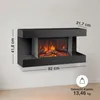 KAMINIO Elektrokamin LIZ - Elektrischer Wandkamin mit Produktbild-Vorschau 6