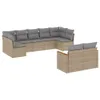 Garten-Sofagarnitur 9-teilig, modular, mit Stauraum & Produktbild-Vorschau 1