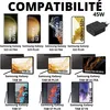 A collage of Samsung Galaxy phones and tablets, along with a charger, illustrating compatibility. Produktbild-Vorschau