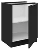 Küchen Unterschrank 60 cm SIENA Schwarz Küche Küchenzeile Produktbild-Vorschau 2
