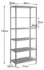 home24 Regal - Eiche Nachbildung / Eiche Produktbild-Vorschau 9