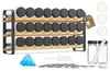 SONGMICS Regál na koření s 24 sklenicemi, organizér koření, Náhled obrázku produktu 1