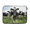 MuchoWow® Laptop Hülle 14 ZollKühe - Gras - Frühling - Produktbild-Vorschau 1