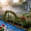 FIVMEN 25 Stück Dekorativer Gartenzaun aus Metall, Produktbild-Vorschau 8