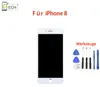 Für iPhone 8 4.7 LCD Display Touchscreen Front Glas HD Weiß Produktbild-Vorschau 1
