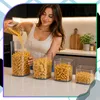 Sada kuchynských dóz na potraviny – 4 ks, tesné a praktické Náhľad obrázku produktu 9