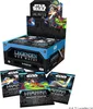 A display box of Star Wars Unlimited trading card game boosters, with some individual boosters shown in the foreground. Produktbild-Vorschau