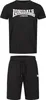 Herren T-Shirt & Shorts Set normale Passform MOY Produktbild-Vorschau 2