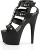 ADORE-758 Damen Sandale von Pleaser, Schwarz EU 41, US 11 Produktbild-Vorschau 3