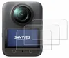 6x Für DJI Osmo 360 Schutzfolie Savvies Displayschutz Produktbild-Vorschau 2