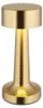 LED Tischleuchte, messing, Touchdimmer, Akku, H 21 cm Produktbild-Vorschau 8