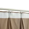 Vidaxl -Vorhang Blackout mit Haken 290x245 cm Samt Beige Anteprima dell’immagine prodotto 4