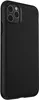 A black phone case is shown from a diagonal angle against a white background. Produktbild-Vorschau