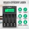 Strex Batterij Oplader - AA/AAA Batterijen - USB Oplaadbaar Productafbeelding-voorbeeld 2