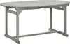 vidaXL Garten-Esstisch (160-240)x100x75 cm Massivholz Produktbild-Vorschau 2