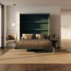 Schrankbett M3 (55cm Tiefe) 160x200cm Vertikal Steingrün  Produktbild-Vorschau 6
