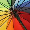 Ombrello Pieghevole Grande Arcobaleno Ombrello Automatico Anteprima dell’immagine prodotto 2