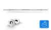 THUNDER® | Barra con filettatura diritta | Ø 30 mm | 120 cm Anteprima dell’immagine prodotto 4