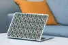 MuchoWow® Laptop Aufkleber Sticker Cover Retro - Blume - Produktbild-Vorschau 4