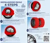 DAC | Textil Schneeketten - 2 Stück - Universal Produktbild-Vorschau 8