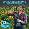 Akku Kettensäge 8+6 Zoll mit Kettenschmiersystem 2x Akku Produktbild-Vorschau 5