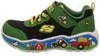 A side view of a child's sneaker with a farm theme. Voir les images du produit