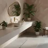 Lavabo Da Appoggio Rea Pearl Warm  Beige Anteprima dell’immagine prodotto 7