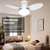 60W 3 Flügeln Deckenventilator mit Beleuchtung, LED Produktbild-Vorschau 6
