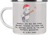 Mr. & Mrs. Panda Emaille Tasse Baseball Leben - Grau Produktbild-Vorschau 1