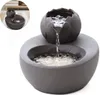 katzenbrunnen keramik Pet Wasserspender - Lotus Vertikale Produktbild-Vorschau 2