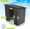 KESSER® - Gerätehaus L Metall 4 m³ mit Fundament | Produktbild-Vorschau 4