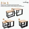 A product collage showing different arrangements of nesting tables. Anteprima dell’immagine prodotto