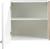 Hängeschrank - Weiß matt - Eiche Sonoma Nachbildung - B 60 Produktbild-Vorschau 3