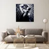 Bilder auf glas - Frau Karneval Maske Mode - 70x70cm - Produktbild-Vorschau 7
