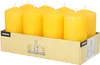 Papstar Stumpenkerzen Goldgelb 100/50mm 8er Produktbild-Vorschau 3