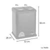 SVITA TC2X8 16 Liter Abfalleimer Mülleimer Mülltrennung Produktbild-Vorschau 5