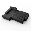 Beautysofa DRACO L Ecksofa mit Schlaffunktion & Bettkasten Produktbild-Vorschau 4