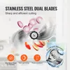 VEVOR Ruční kráječ na zeleninu a ovoce, tloušťka 0-12 mm, Náhled obrázku produktu 3
