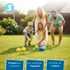 alldoro 60044 Boccia-spel, set van 9 stuks met 8 gekleurde Productafbeelding-voorbeeld 12