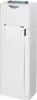 A white toilet roll holder with a shelf on top. Produktbild-Vorschau