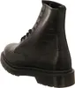 A single black boot shown from a side-rear angle. Produktbild-Vorschau