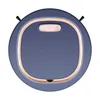 A top-down view of a blue robot vacuum cleaner with gold trim, set against a white background. Náhled obrázku produktu