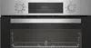 Close-up of the control panel and oven door of a built-in oven. Produktbild-Vorschau