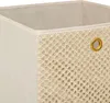 Aufbewahrung Korb Geflecht beige 31x31x31 cm Produktbild-Vorschau 2