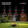 Grill na trójnogu 180 cm COOK KING - ruszt stal nierdzewna Podgląd zdjęcia produktu 4